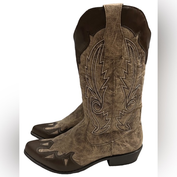 NWOB Dolce by Mojo Maxy Cowboy Western Boots SZ 10M - Picture 4 of 8